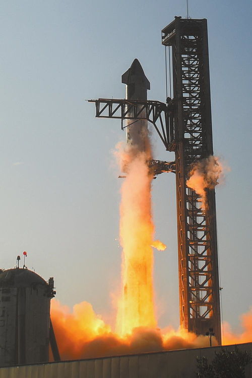 星舰发射台独特设计