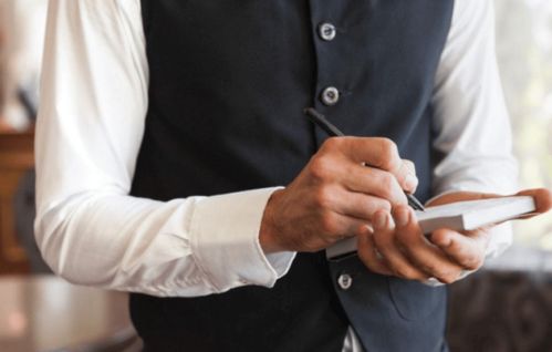 服务员与顾客争吵