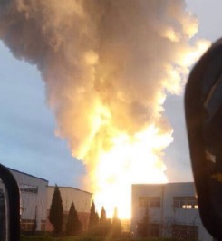 各类火灾现场对比图