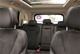 捷途山海L7 PLUS宽敞的后排座椅