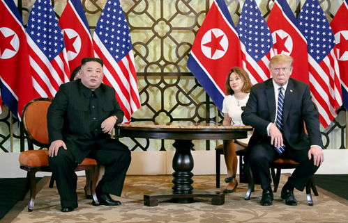 美朝关系相关场景
