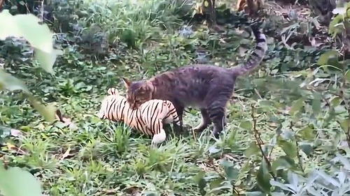 小猫误闯虎园惨遭捕食，背后真相令人深思
