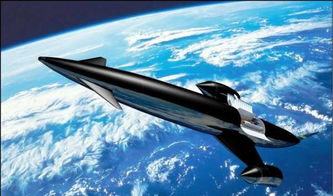 星舰遨游太空畅想图