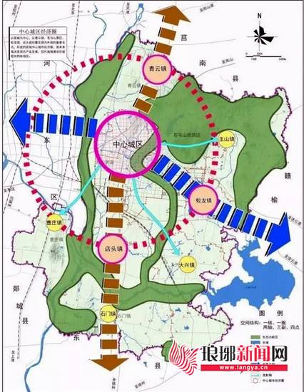 县城重建规划图