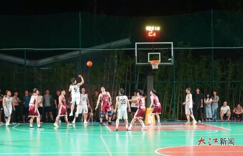 篮球比赛现场