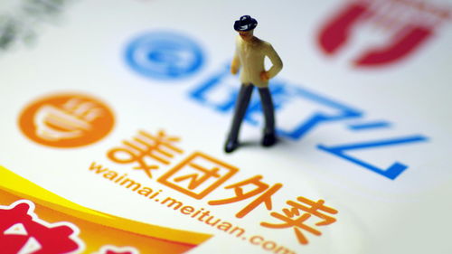 外卖平台竞争态势图