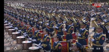 联合军乐团演奏场景