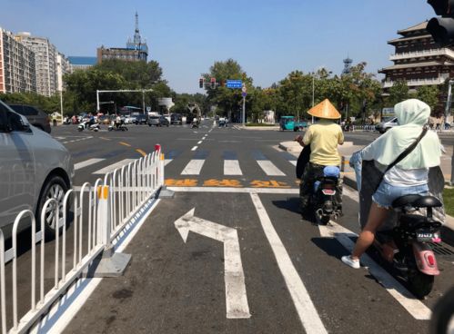 非机动车左转示例