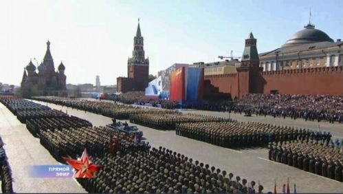 想象中的阅兵现场盛况