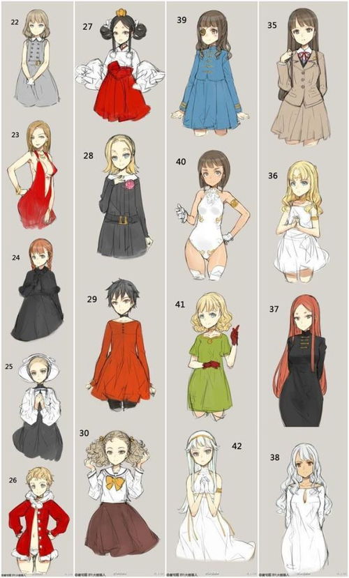 动漫人物形象展示