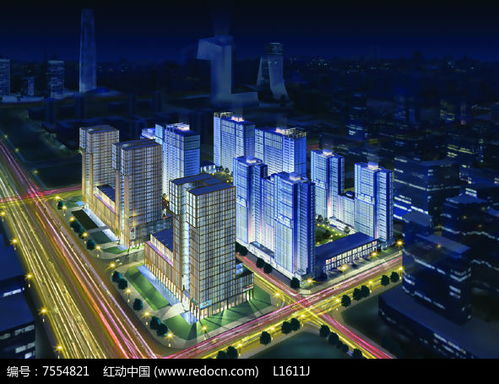 商业大楼夜景