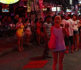 泰国街头平静画面