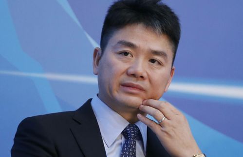 刘强东与老乡交谈