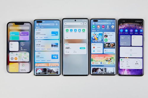 各品牌手机系统对比
