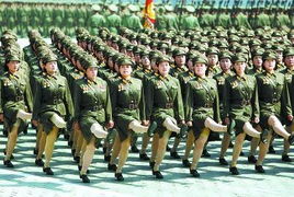 191式步枪在阅兵方阵中