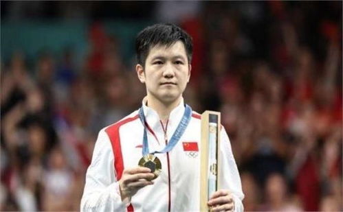 樊振东比赛中的表情