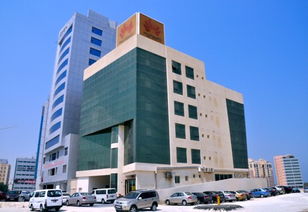 华为公司办公大楼全景