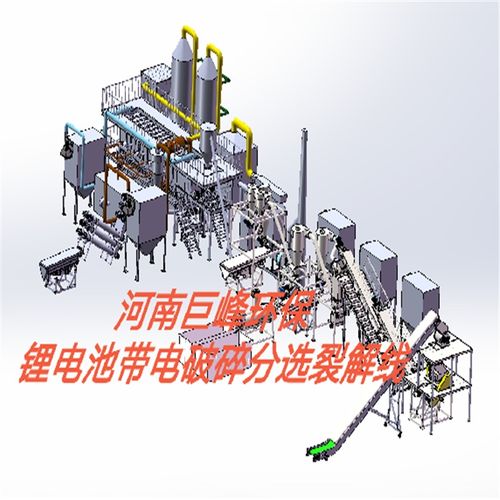 一堆废旧的锂电池