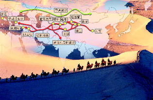 丝绸之路相关地图