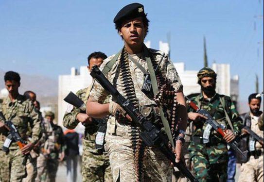 胡塞武装士兵集结画面