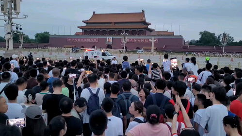 天安门广场观礼盛况
