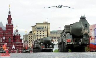 威武的导弹发射车方队