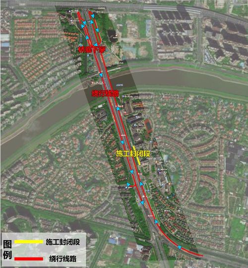 交通指引示意图