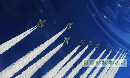 战机群划破天空
