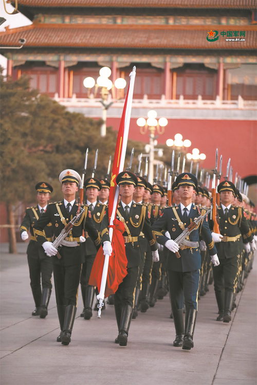 仪仗司礼大队执行任务场景