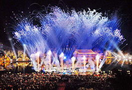 舞台上呈现环保主题的画面