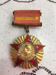 父亲获得的勋章