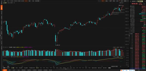 股市大盘数据截图
