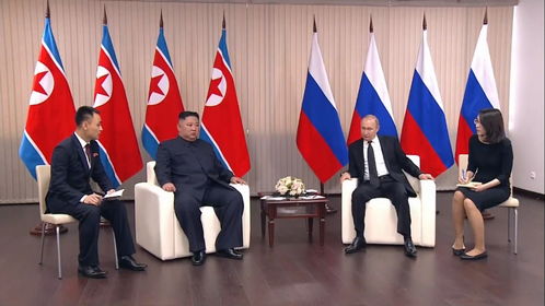 金正恩与普京会谈