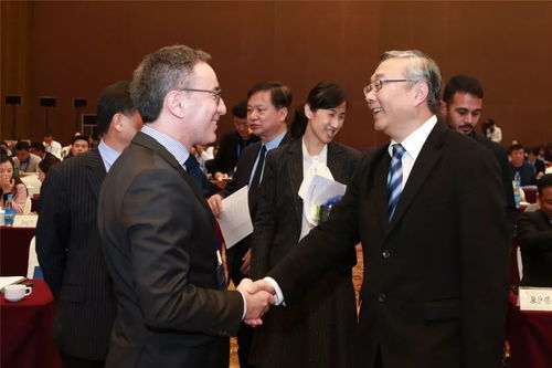 外交官们在交流