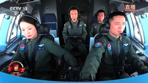 女机长驾驶运油 - 20A 震撼亮相天安门广场上空