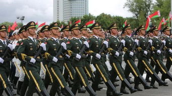 阅兵场上那些震撼人心的敬礼瞬间