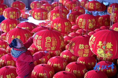 传统的红灯笼图案