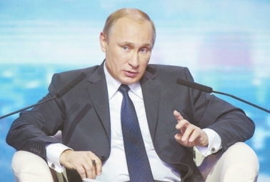 普京记者会上那盏大红灯笼背后的故事