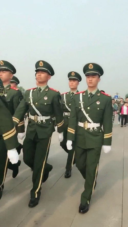 两个战士紧握手