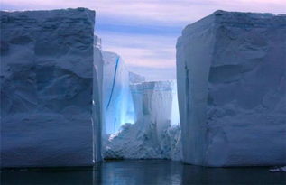 冰山消失的概念示意