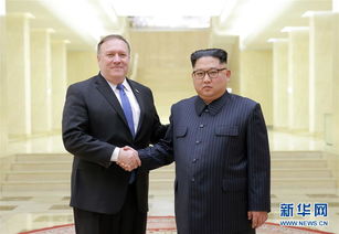 金正恩与其他领导人握手