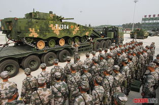 新型装备接受检阅