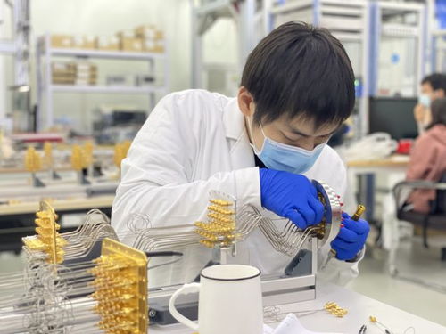 科研人员在工作中