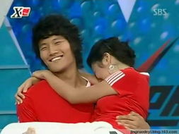 金钟国与刘在石的合影