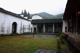 古老村庄全景图