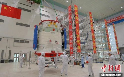 航天器制造场景图