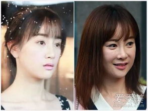 防晒前后脸部对比