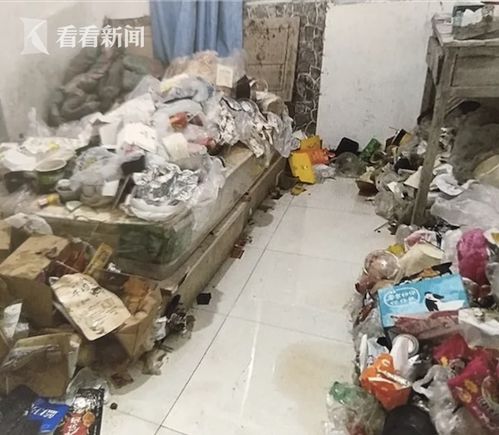 上海老太3套房囤30吨垃圾背后的孤独故事