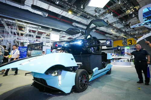 国际飞行汽车展会现场