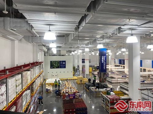 山姆店内摆放的商品